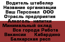 Водитель-штабелер › Название организации ­ Ваш Персонал, ООО › Отрасль предприятия ­ Алкоголь, напитки › Минимальный оклад ­ 45 000 - Все города Работа » Вакансии   . Кабардино-Балкарская респ.